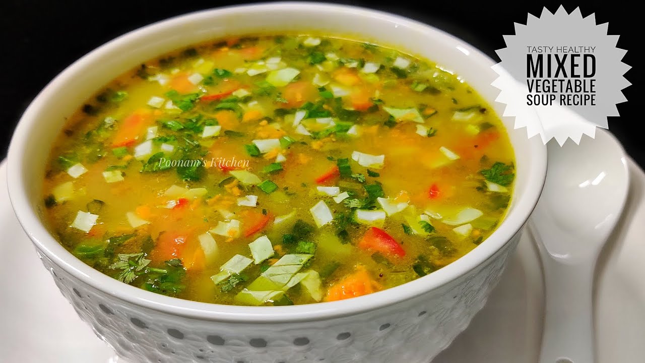 Sweet Corn Mixed Soup